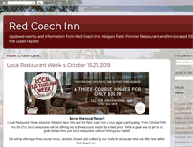 Tablet Screenshot of blog.redcoach.com